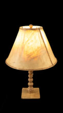 Rawhide Lamp