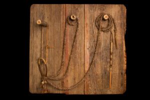 Mini Hackamore with Mecate and Quirt