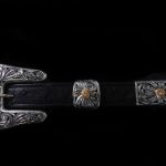 Filigreed Three-Piece Buckle Set