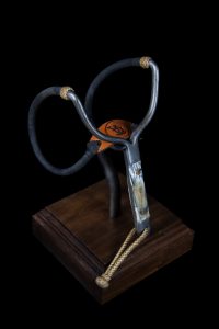 Damascus Steel Slingshot