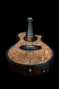 Leather Covered Guitar